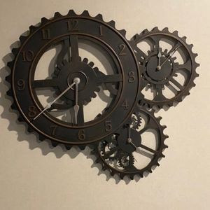 Gears Wall Clock 2'x2'